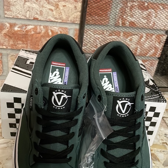 Vans Rowan pro jungle green true white pop Cush - Picture 8 of 9